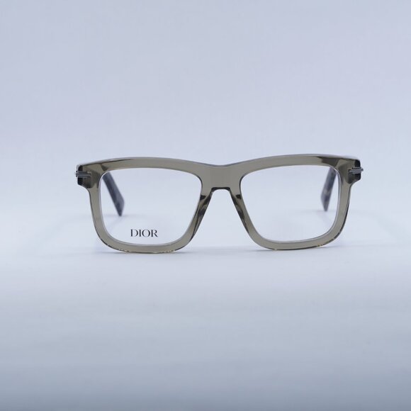 Dior DIORBLACKSUITO S7I 6400 Eyeglasses Shiny Brown 52mm Square Frame - Picture 2 of 10